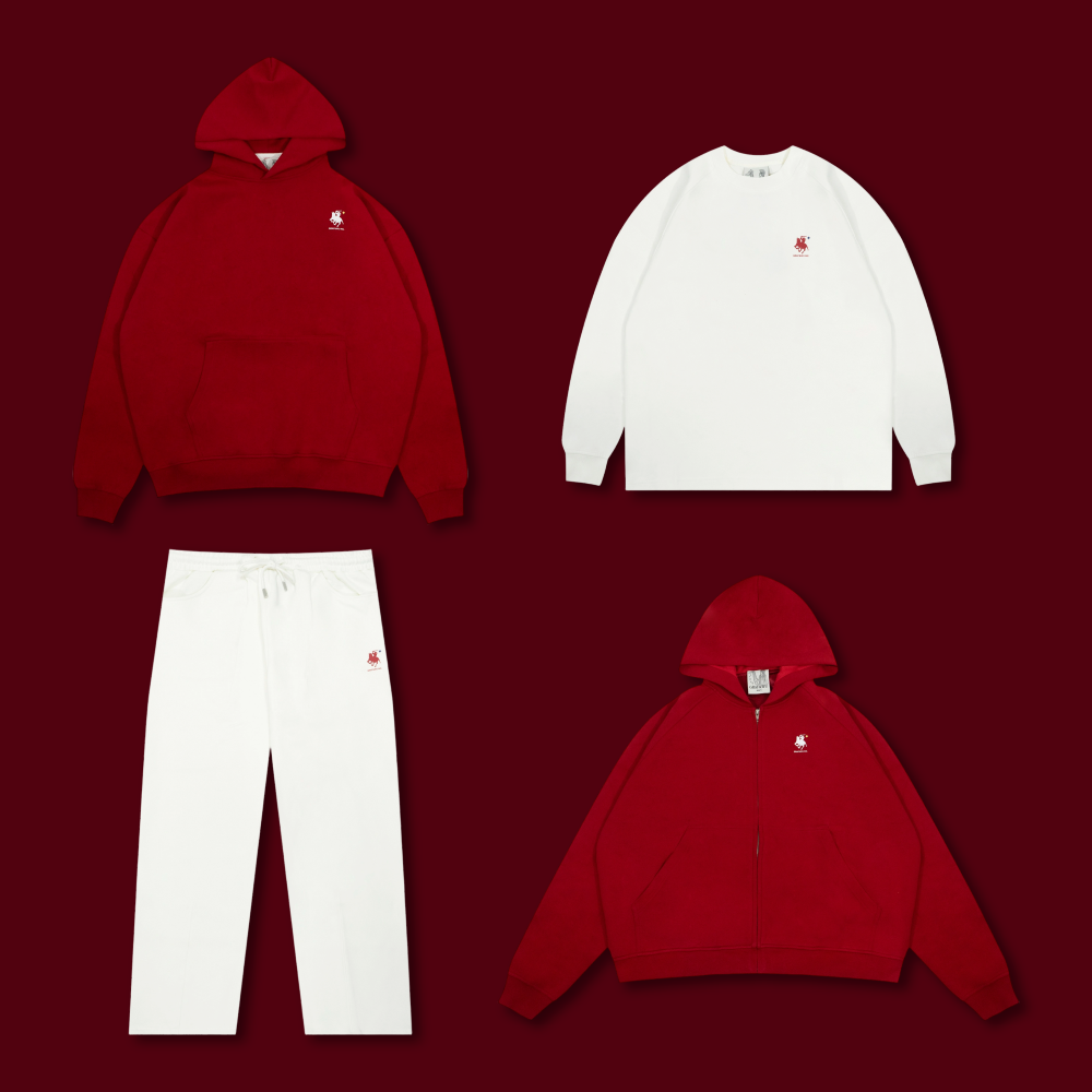 Lunar New Year Hoodie: Knight War Horse Air Layer Cotton