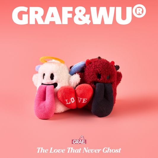 Magnetic Angel Devil Plush Charms: Cute Couple Gift Set for Valentine's Day