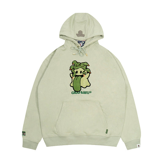 “The Easiest Cute Halloween Outfit: GRAF&WU Ghost Hoodie”