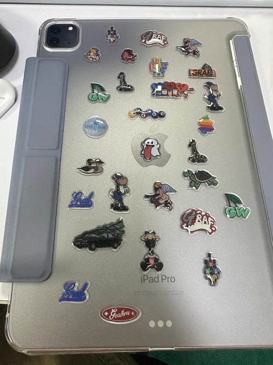 GRAF&WU Fashion Y2K Jelly Stickers.