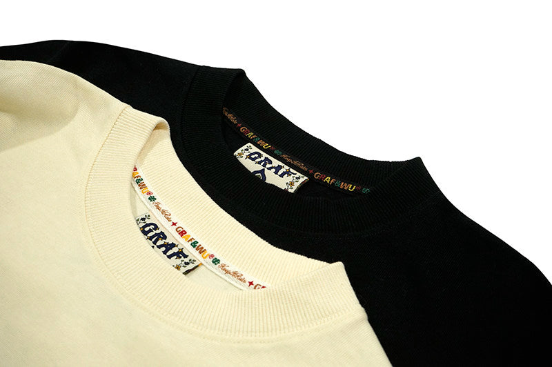 GRAF&WU Vintage Fashion Graphic Long Sleeve Tee