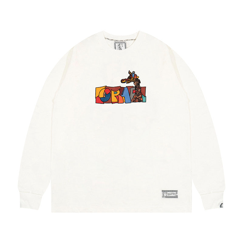GRAF&WU Tribute Artist Picasso Abstract Long Sleeve T-shirt