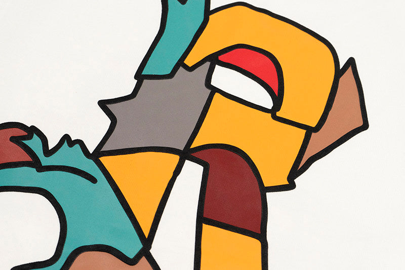 GRAF&WU Tribute Artist Picasso Abstract Long Sleeve T-shirt