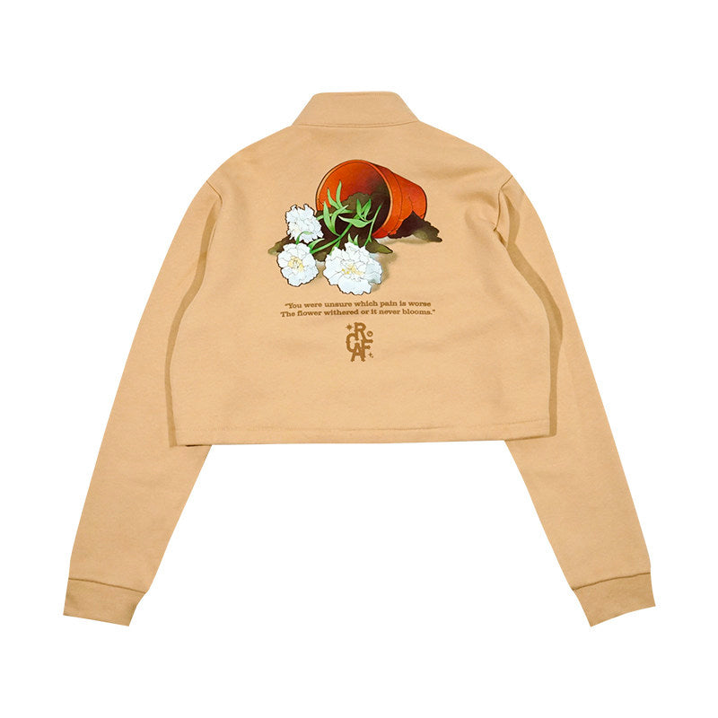 GRAF&WU Angel Goddess Ice Cream Retro Hot Girl Casual Short Top Jacket