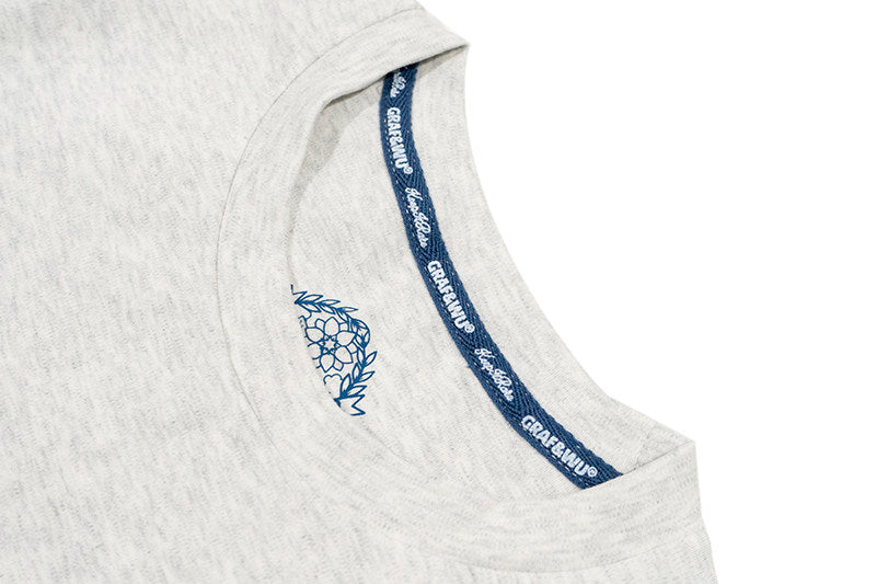 GRAF&WU Denim Pocket Design Retro Hot Girl Fashion T-shirt