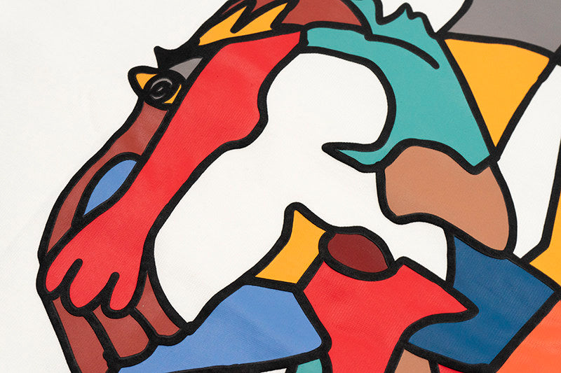 GRAF&WU Tribute Artist Picasso Abstract Long Sleeve T-shirt