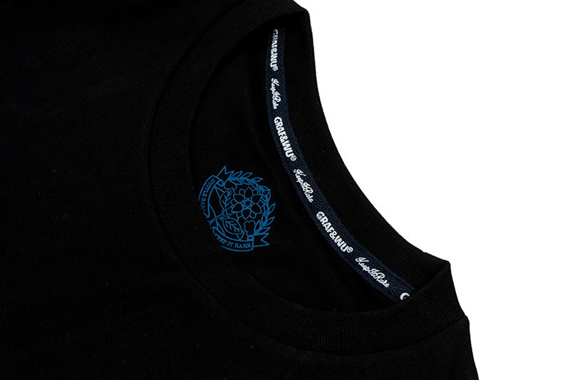 GRAF&WU Denim Pocket Design Retro Hot Girl Fashion T-shirt