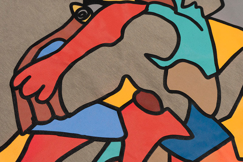 GRAF&WU Tribute Artist Picasso Abstract Long Sleeve T-shirt