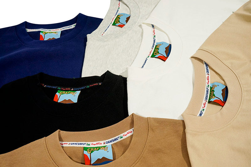 GRAF&WU Embroidered Floral Logo Long Sleeve Tee