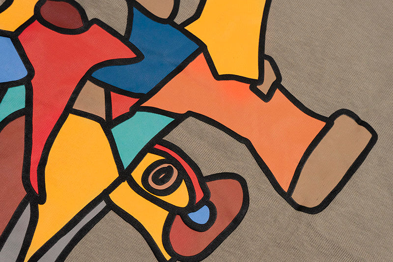 GRAF&WU Tribute Artist Picasso Abstract Long Sleeve T-shirt