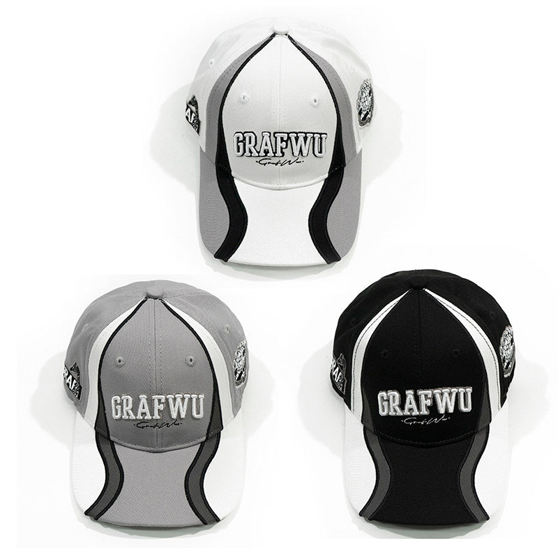 GRAF&WU Bloke Core Football Style Retro Curved Brim Baseball Cap