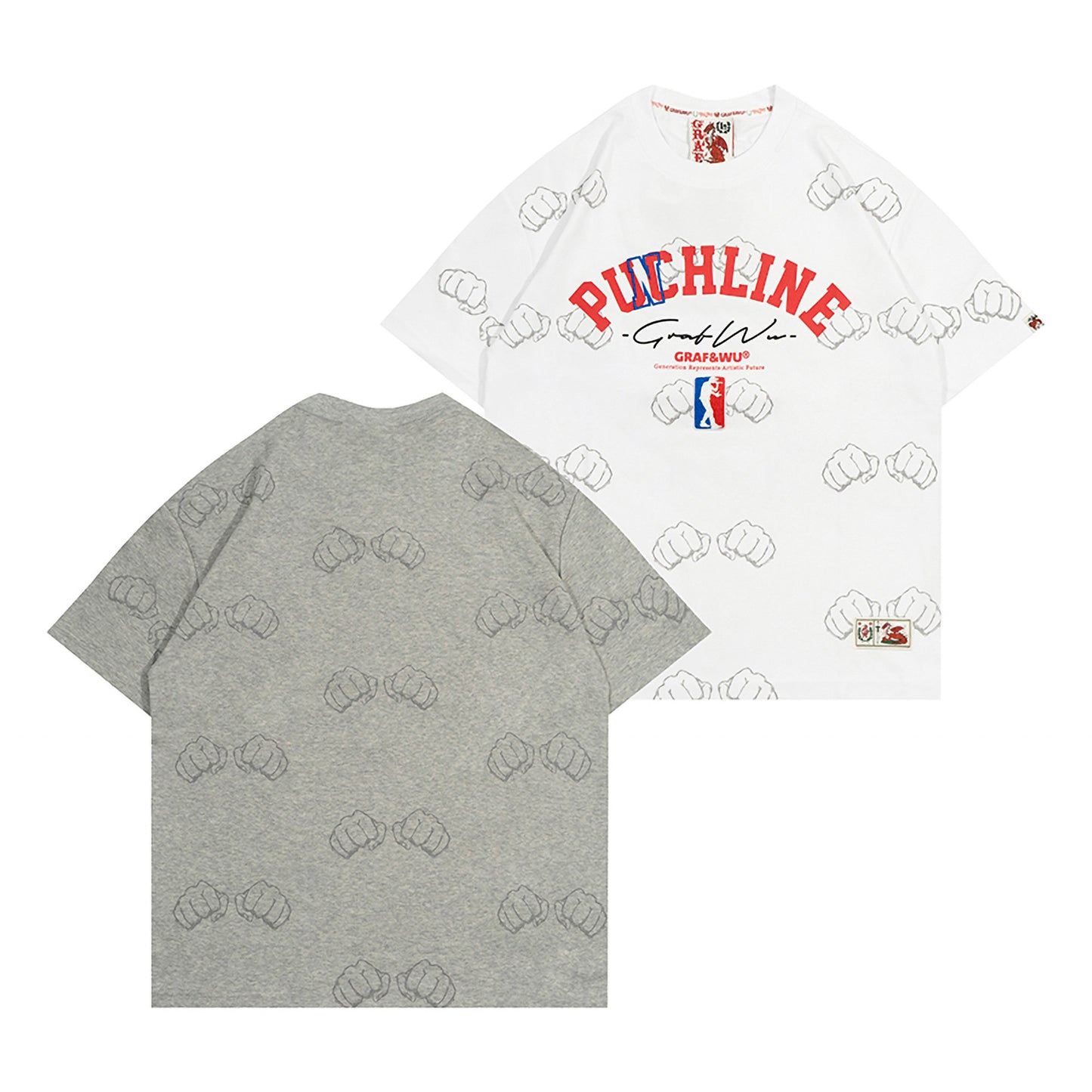GRAF&WU Punchline Lyrics Rap Fashion T-shirt