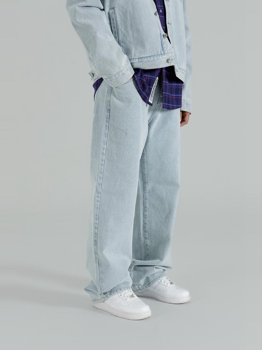 GRAFWU Oversize Streetwear Jeans