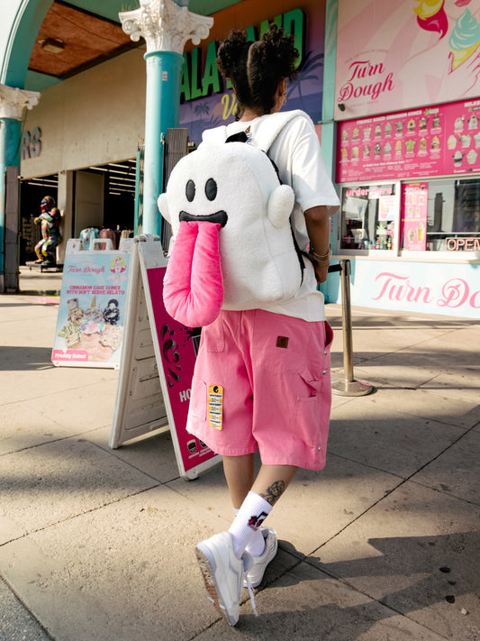 GRAF&WU G Cute Ghost Cargo Shorts