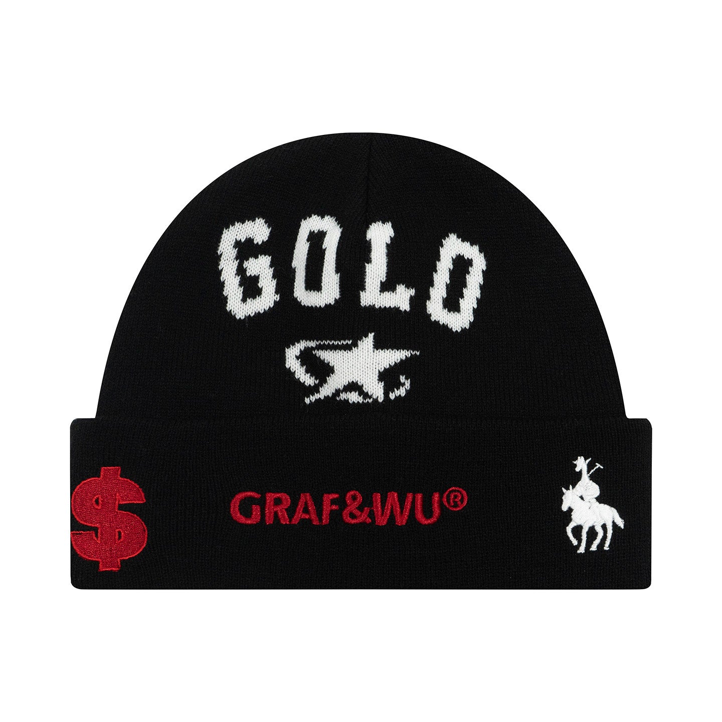 GRAF&WU Giraffe Character Streetwear Knitted Hat
