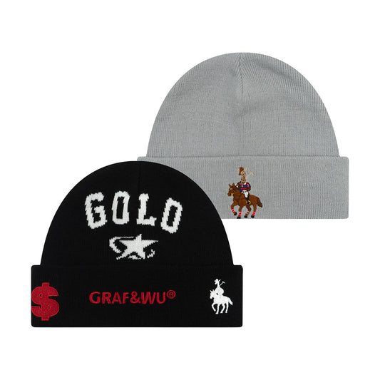 GRAF&WU Giraffe Character Streetwear Knitted Hat