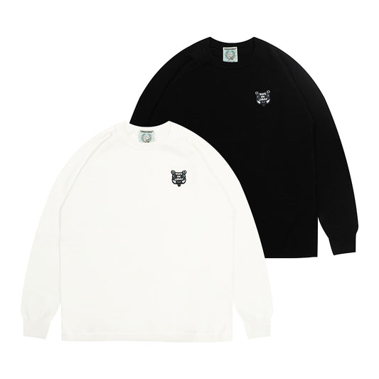 GRAF&WU Embroidered Trust In GRAF Inner Pullover Sweater