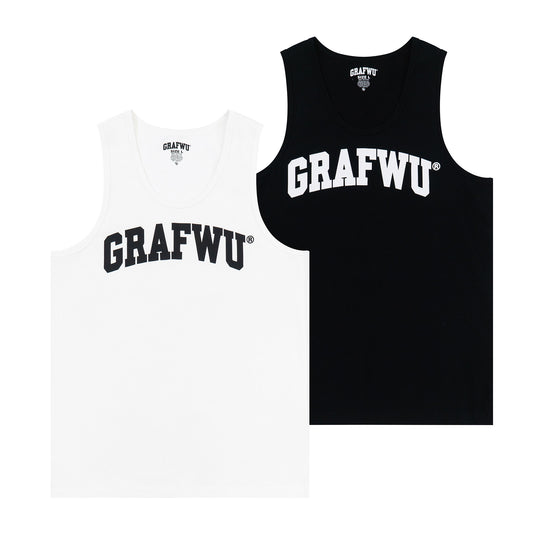 GRAF&WU Letter Graphic Sleeveless Vest – Streetwear Tank Top