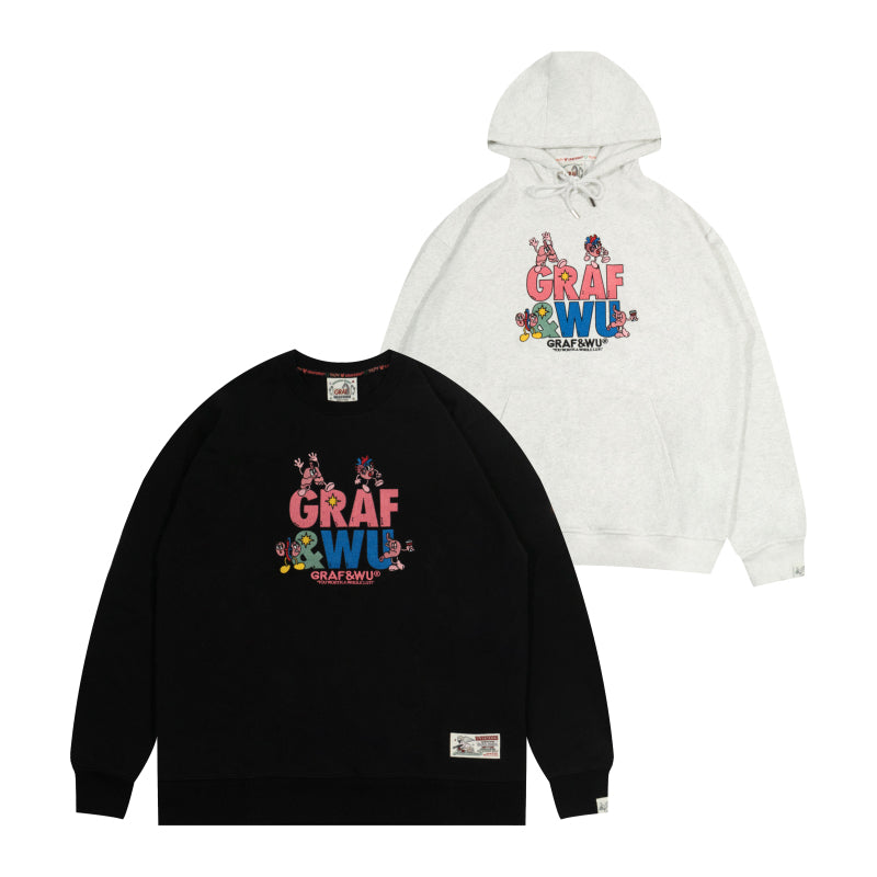 GRAF&WU Viscera Party 2.0 Artistic Character Hoodie