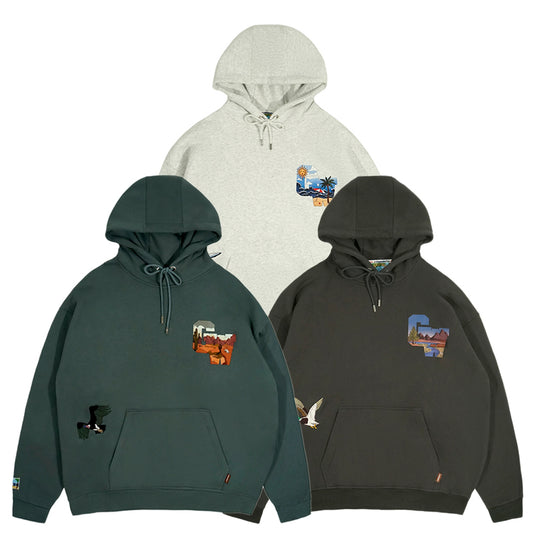 GRAF&WU Western World Landscape Painting GW Hoodie