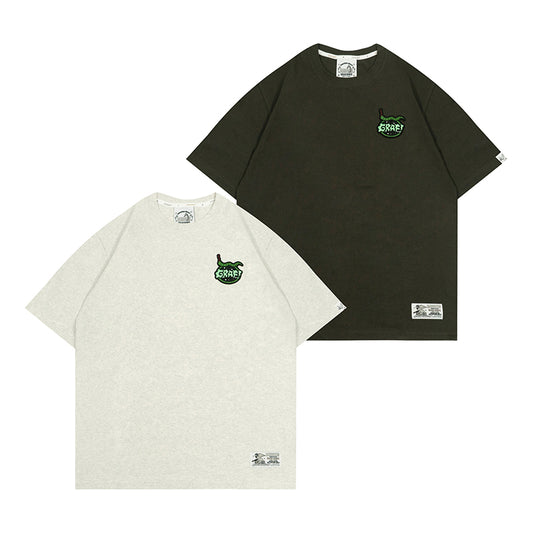GRAFWU Green Mini Snake T-Shirts