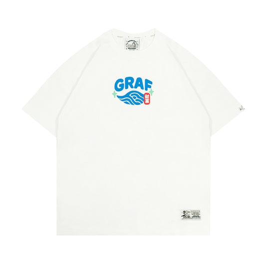 GRAFWU Waves of Wealth 3D Printed Cotton T-shirts