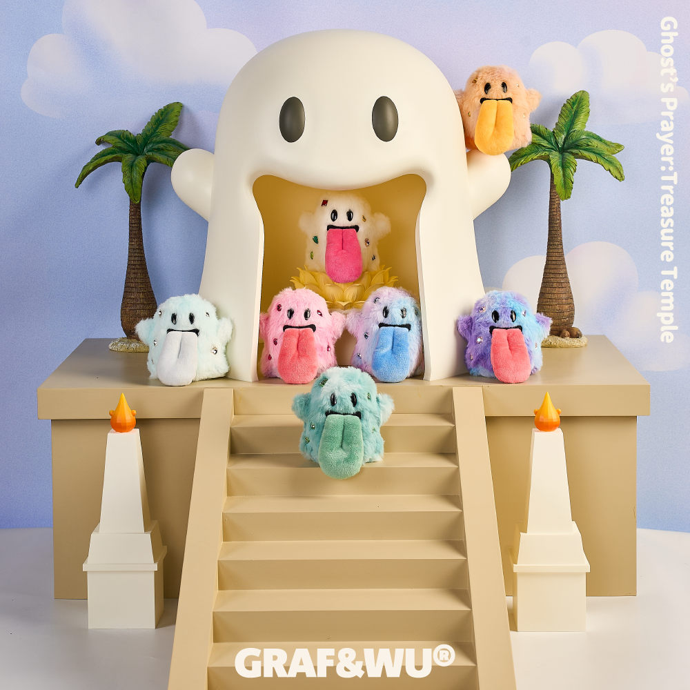 GRAF&WU Treasure Temple GemGhost Blessed Trendy Plush Blind Box
