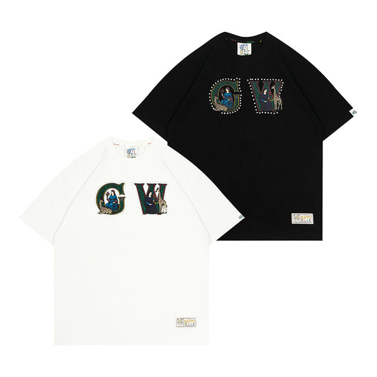 GRAFWU Rhinestone GW Fashion T-Shirts