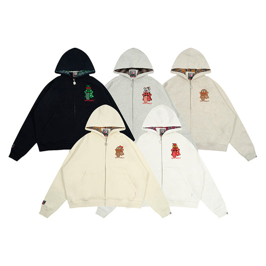 GRAF&WU Christmas Cute Ghost Coat
