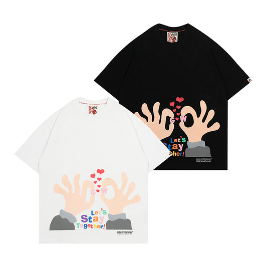 GRAFWU Stay Together GW Design Streetwear T-Shirts