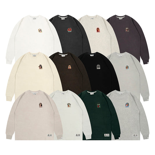 GRAF&WU World Famous Paintings Long sleeve T-shirt