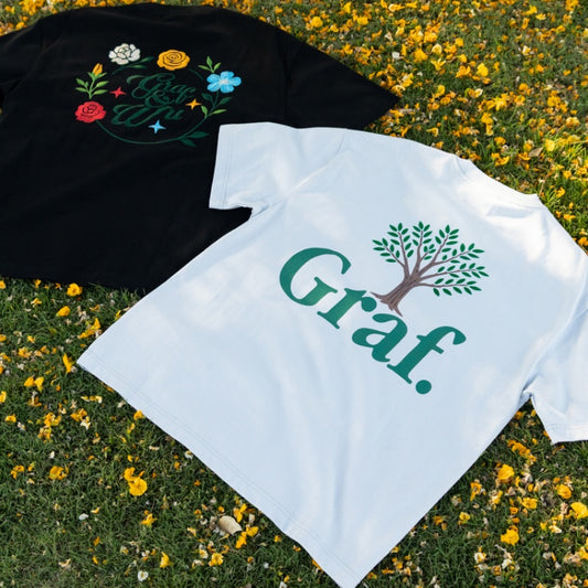 GRAFWU Vitality Tree Pattern T-Shirt