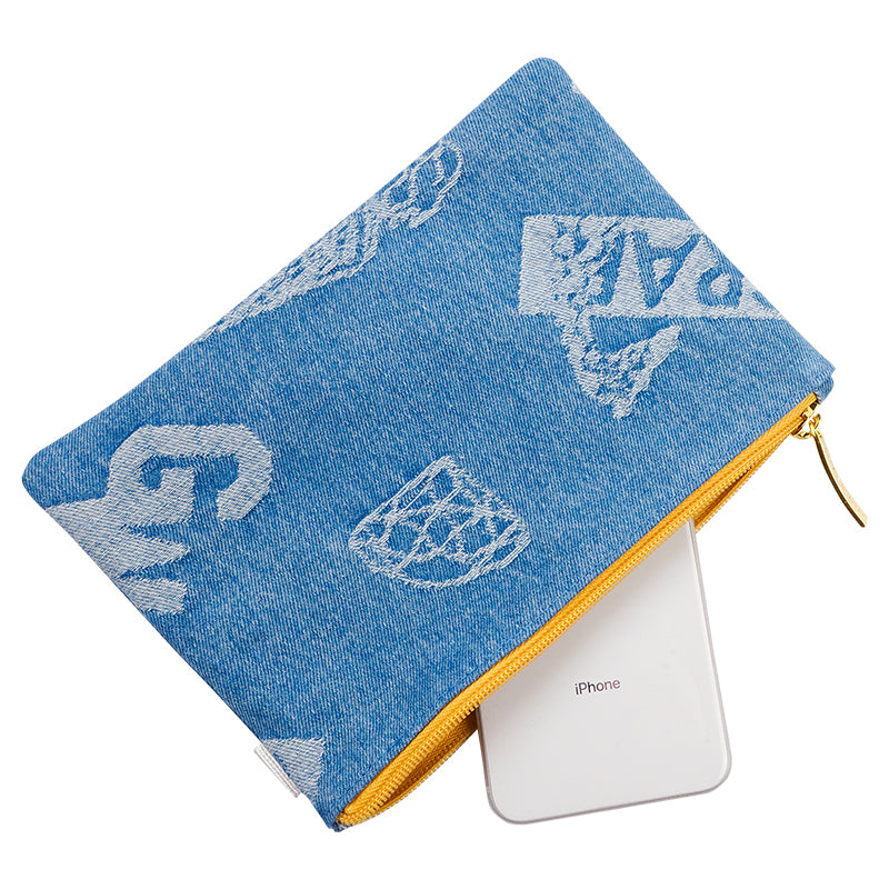 GRAF&WU AK47 Angel Jacquard Denim Storage Bag | Streetwear Organizer