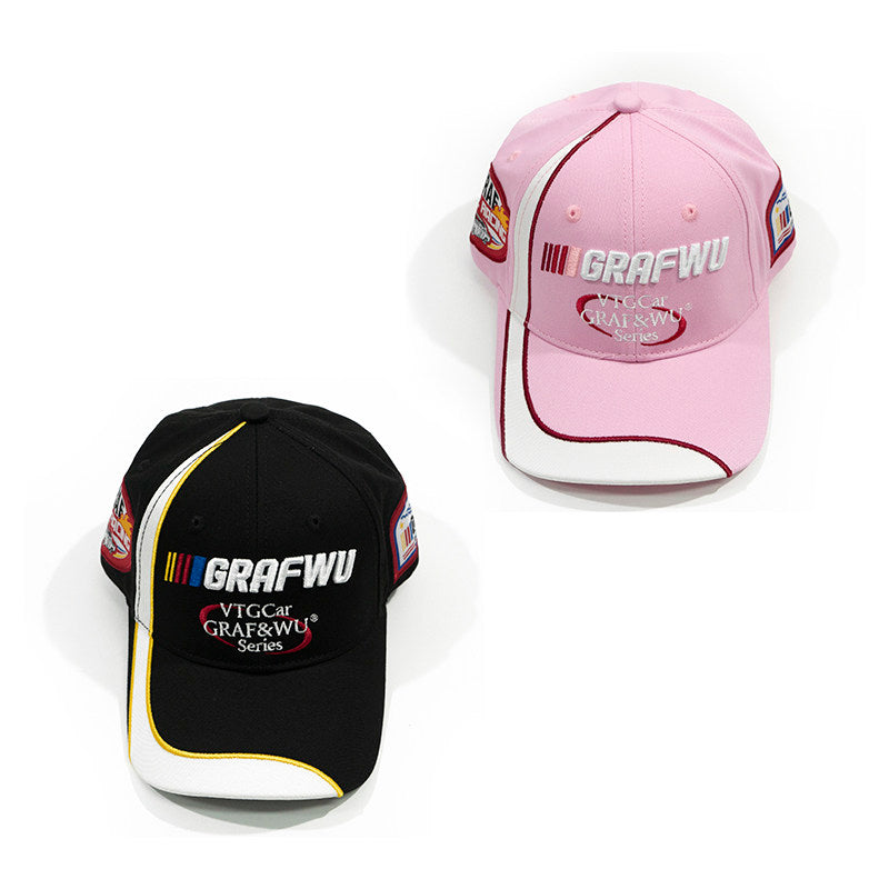 GRAF&WU Gas Car Series Retro Multi-logo Street Baseball Cap