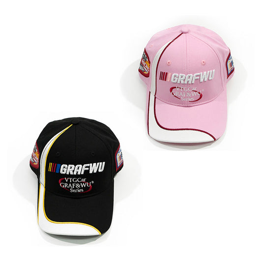 GRAF&WU Gas Car Series Retro Multi-logo Street Baseball Cap