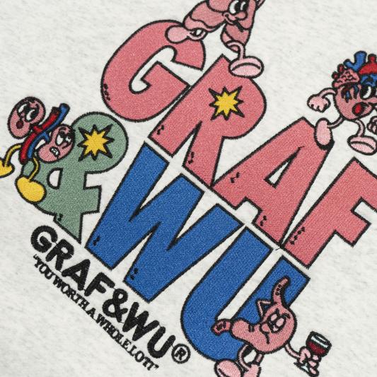 GRAF&WU Viscera Party 2.0 Artistic Character Hoodie