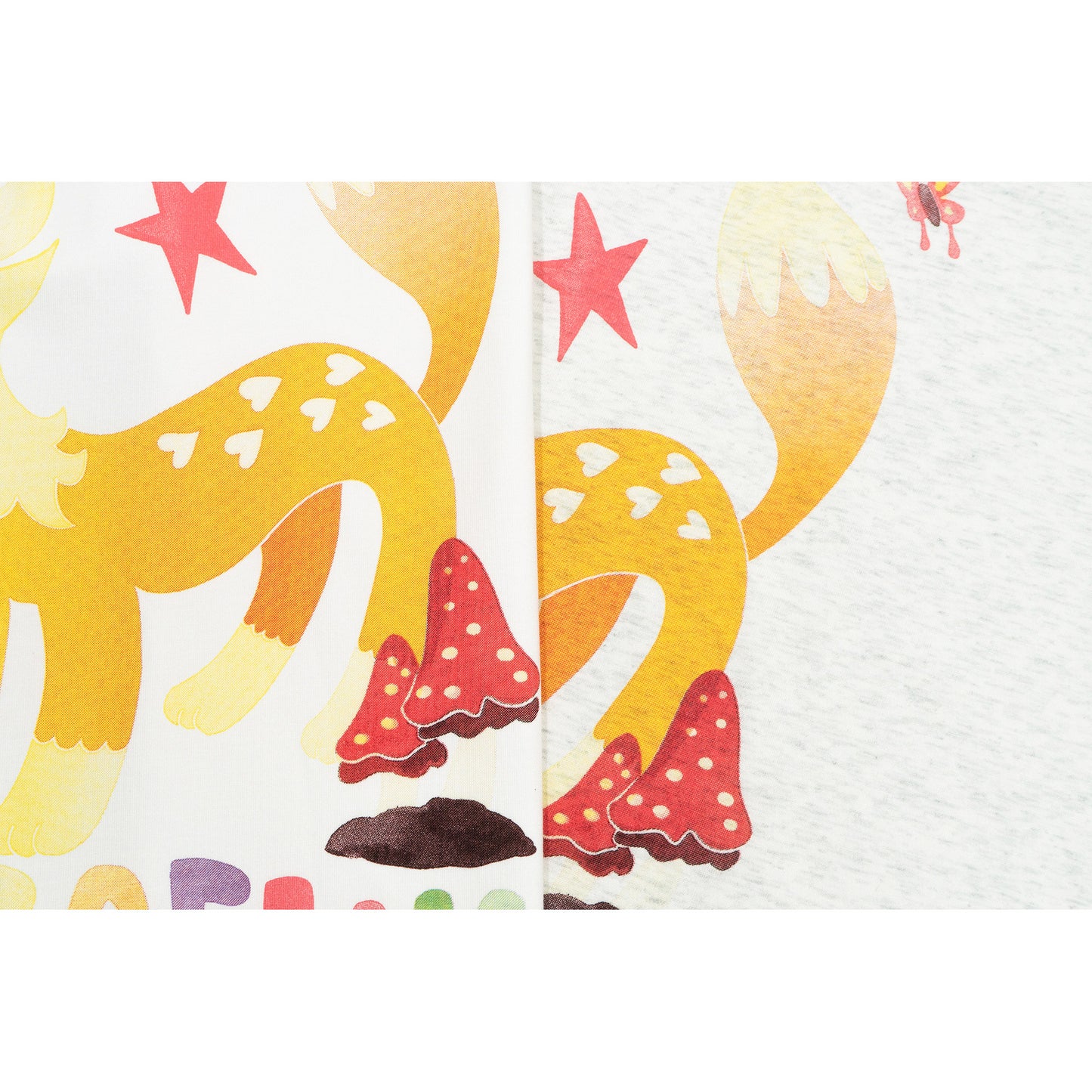 GRAF&WU【Giraffe Fable】Fox and Grapes Story Streetwear Cool Feeling T-Shirt