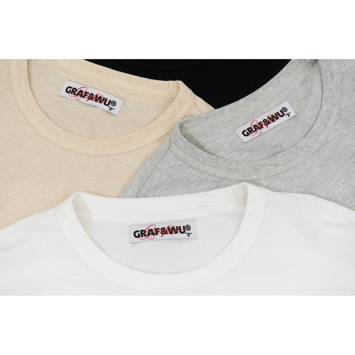 Reversible Sanded Cotton Linen Short Sleeve Basic Top, Boxy Fit | GRAF Original
