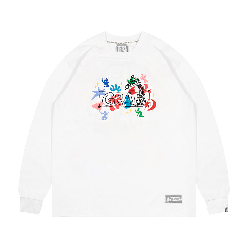 GRAF&WU Tribute Artist Matisse Fashion Colorful Long sleeve Shirt