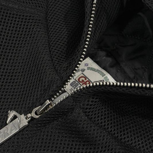 GRAF&WU Letter Embroidered Goddess Badge Warm Thick Coat