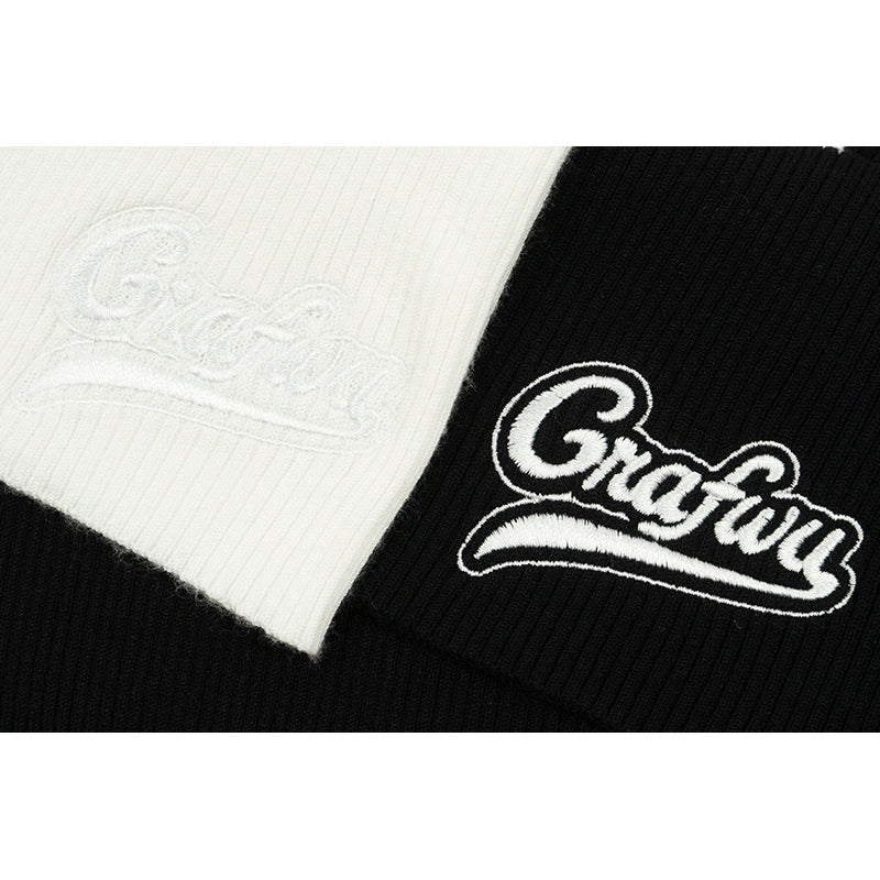 GRAFWU Brand Letter Embroidery Men Sports Vest