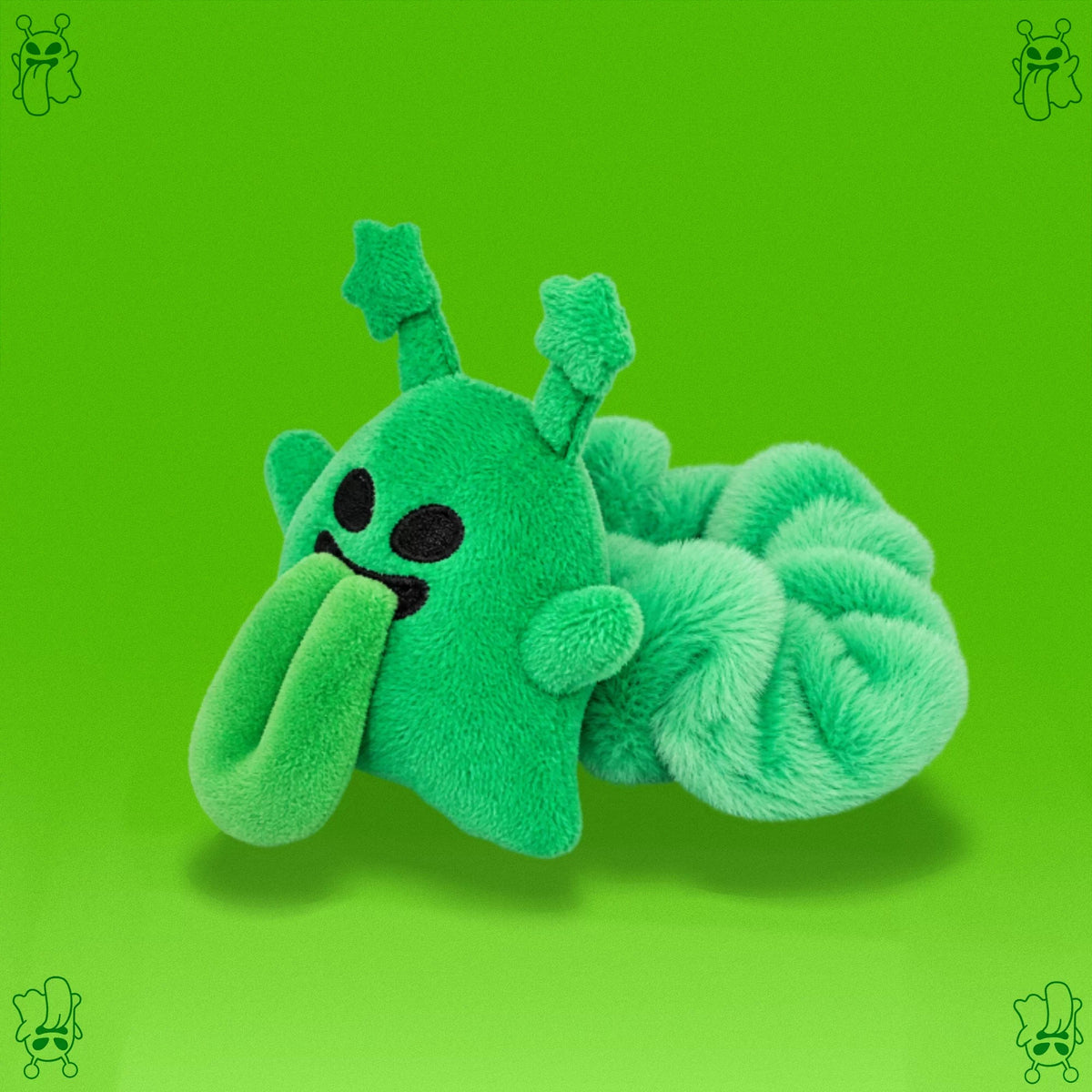 GRAF&WU Cute Alien Plush Scrunchie Soft Halloween Hair Tie