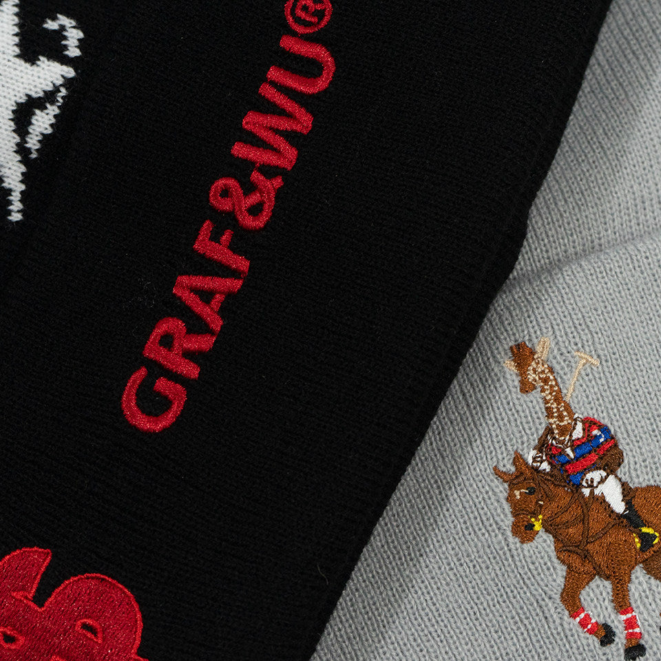 GRAF&WU Giraffe Character Streetwear Knitted Hat