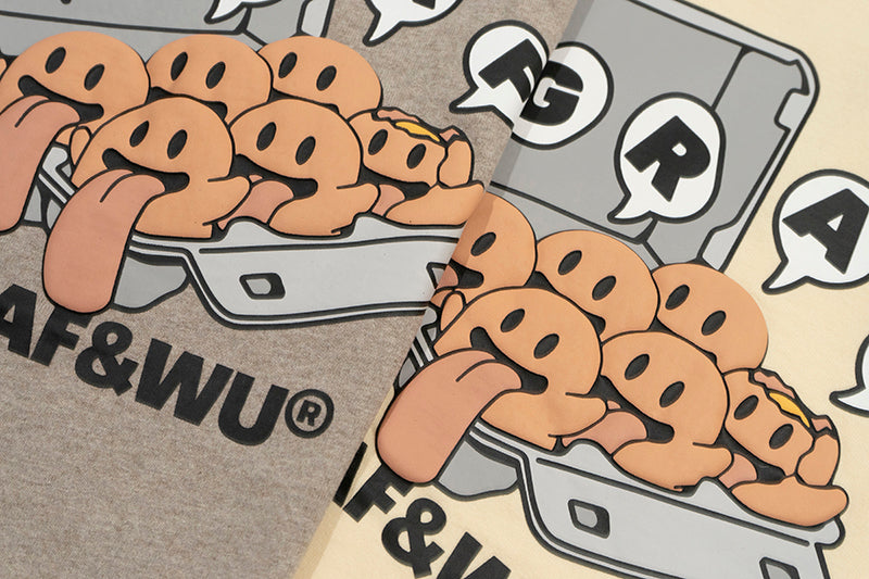 GRAFWU Interesting Egg Cute Ghost T-Shirts