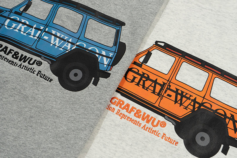 GRAFWU G-Wagon Off-Road Vehicle Pattern Design T-Shirt