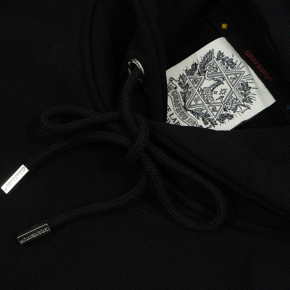 GRAF&WU Polo Sports Embroidered Graphic Hoodie