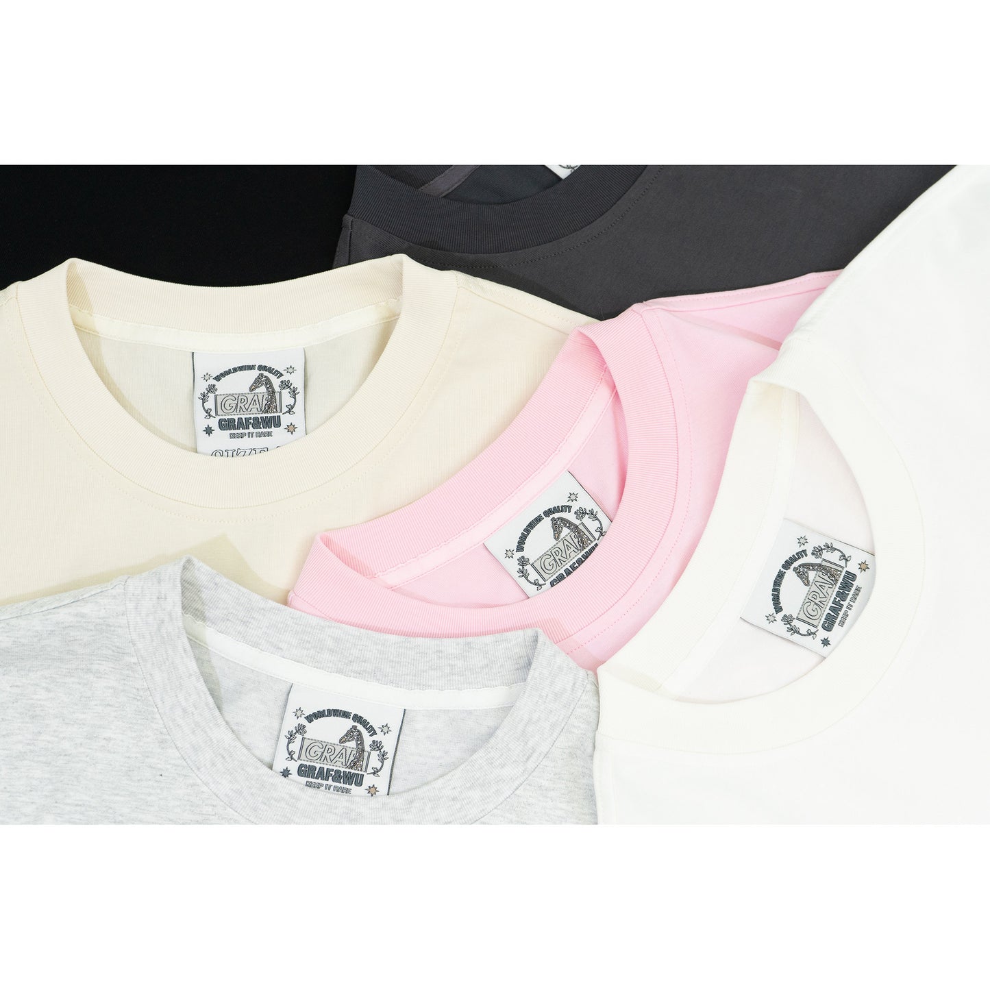 GRAF&WU Clean fit Style Fashion Pocket Design Cooling T-Shirt