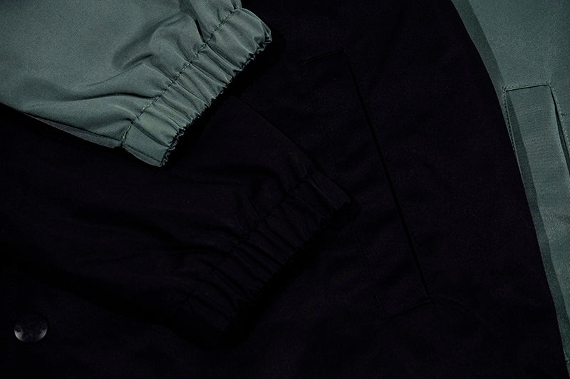 GRAF&WU 12 Signs Hip-hop Lyrics Embroidery Print Windproof Coach Jacket