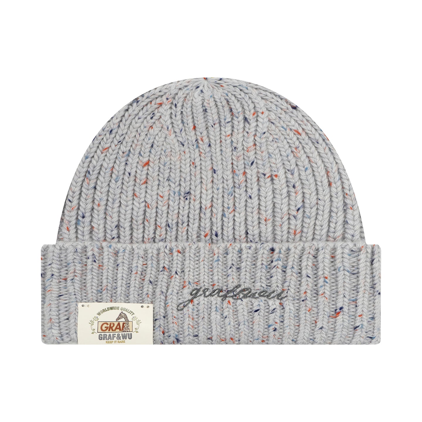 GRAF&WU Letter Fashion Warm Wool Knitted Beanie