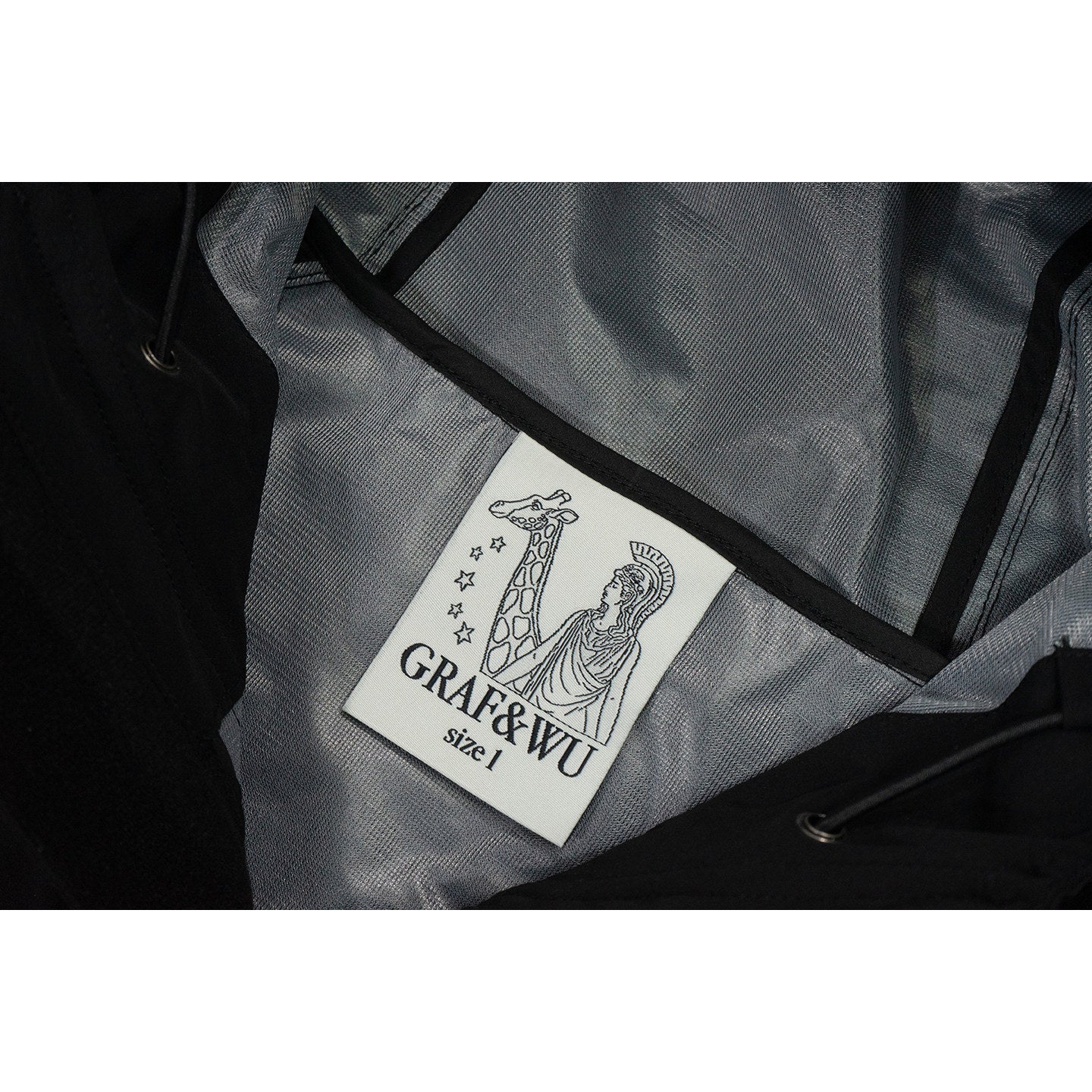 GRAF&WU Star Pattern Design Outdoor Spring Sports Windproof Jacket